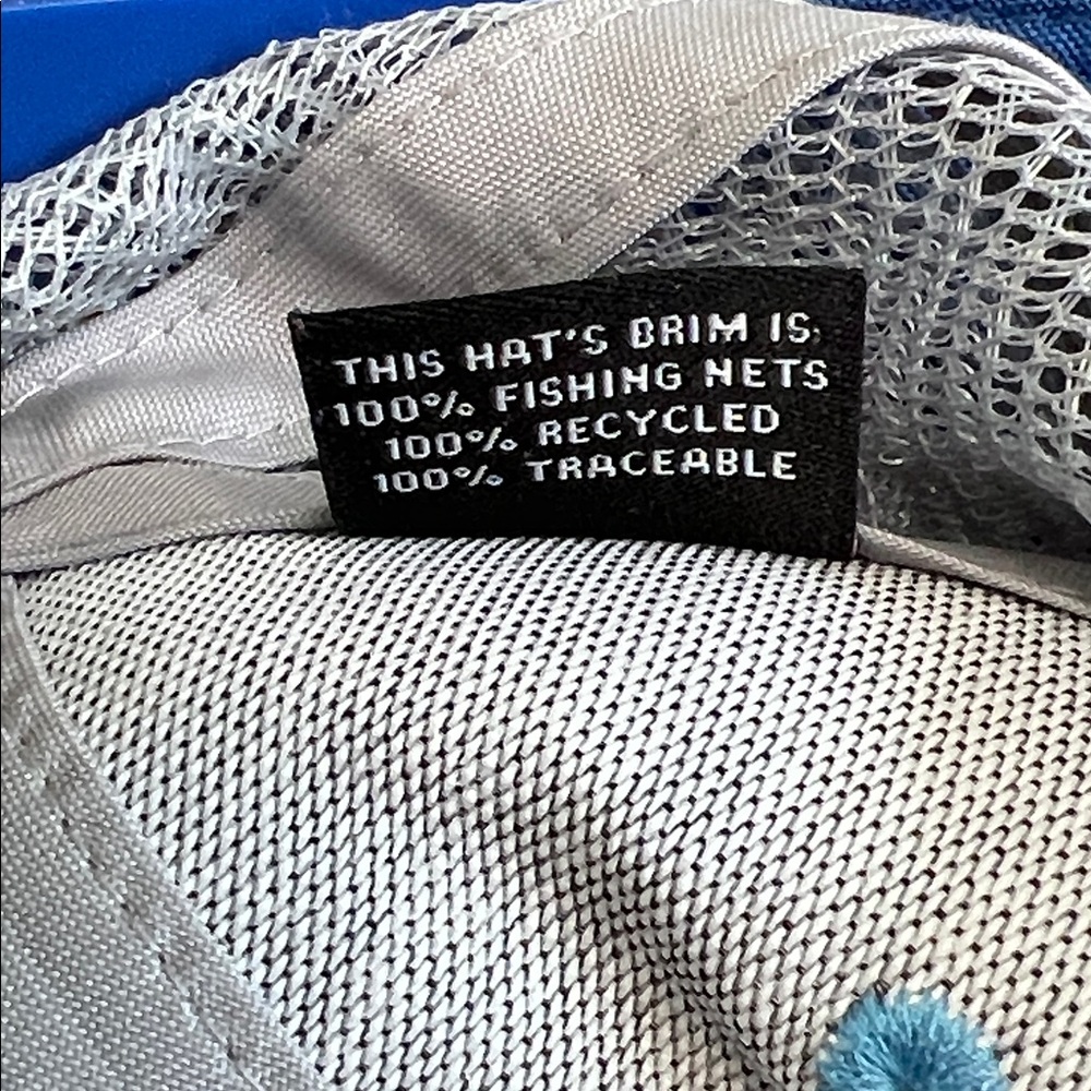 Patagonia Hat Cap Adult Snap Back White Mountain Trucker Mesh Netplus Outdoor - Picture 11 of 11
